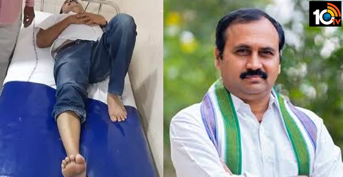 వైసీపీ ఎమ్మెల్యేకి తప్పిన ప్రమాదం వైసీపీ ఎమ్మెల్యేకి తప్పిన ప్రమాదం