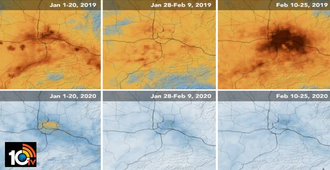 China's Pollution Decreased Due to Coronavirus Effect