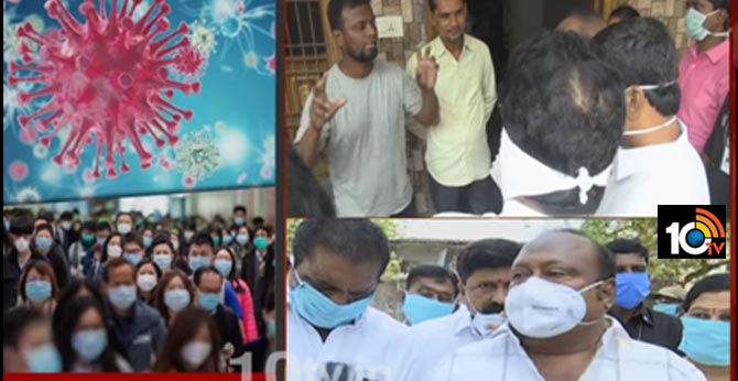 High alert in Karimnagar: Hypochlorite Spray