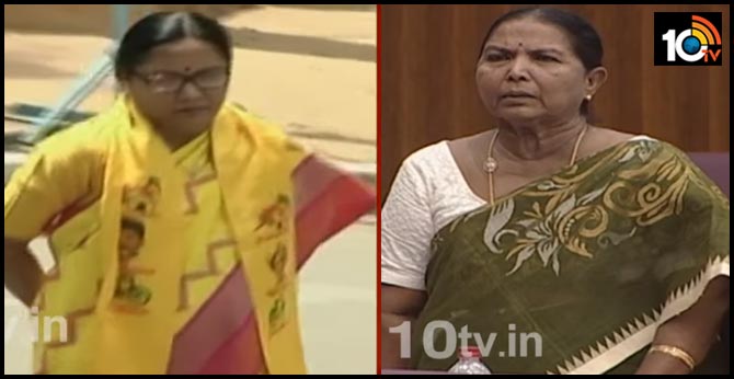 MLC Shamanthakamani, ex mla Yaminibala will resignation to tdp