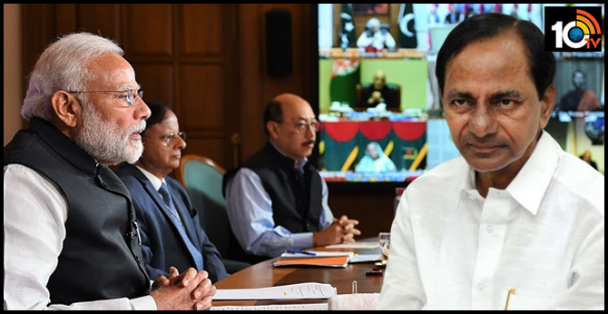 Modi video conference On Coronavirus