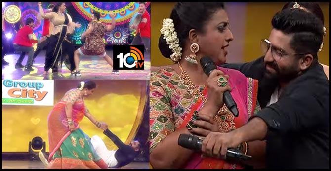 రోజా – శేఖర్ మాస్టర్.. స్టెప్స్ అదరగొట్టేశారుగా! రోజా – శేఖర్ మాస్టర్.. స్టెప్స్ అదరగొట్టేశారుగా!