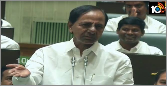 Speaking at the assembly  KCR said Corona Congress took over this country