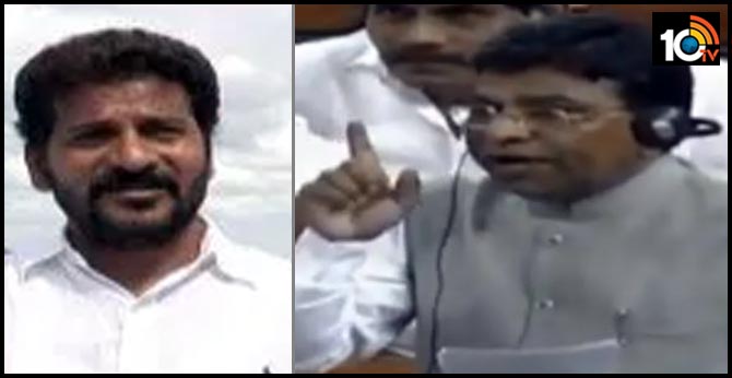 TRS MP Nama NageshwaraRao demands strict action against Congress MP Revant Reddy in drone cameras video case on minister KTR farmhouse