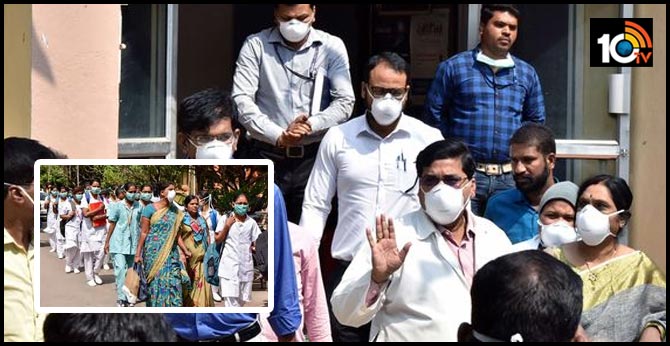 first time in telangana, corona tests for people