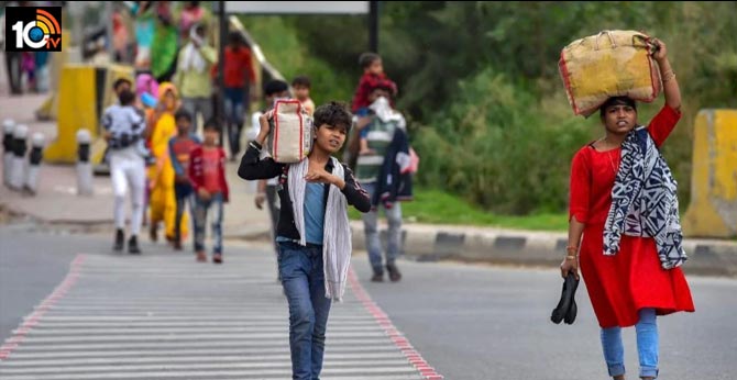 coronavirus The journey of migrant laborers