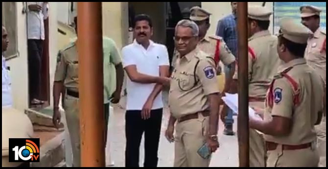 congress party MP Revant Reddy arrested in shamshababd