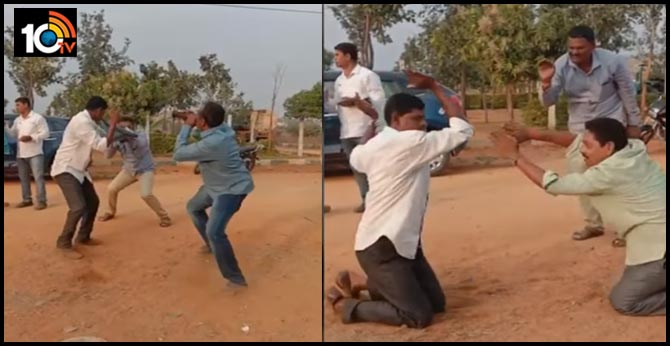 shadnagar police station employees suspended