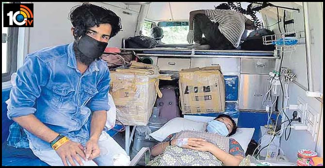 3,000 km in 52 hours pregnant woman husband brought back to own village from delhi