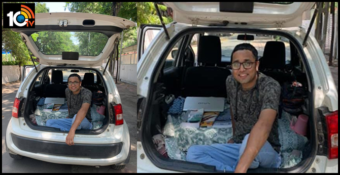Bhopal doctor living in car to protect family from COVID-19 earns praise on social media