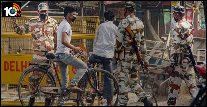 Central govt list released for Lock down Violations in Covid-19 infected areas