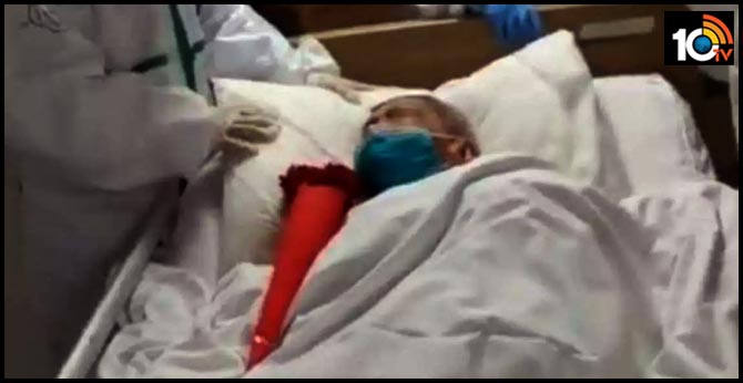Kerala A 93-year-old man who conquered Corona