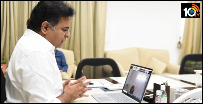 TS IT minister ktr letter to industry and it companies dont remove employees