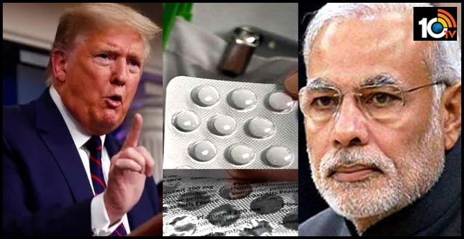 Trump seeks Modi's help to release Hydroxychloroquine