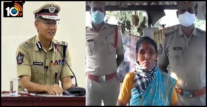 ap dgp gautam sawang saluted women who serve cold drinks police