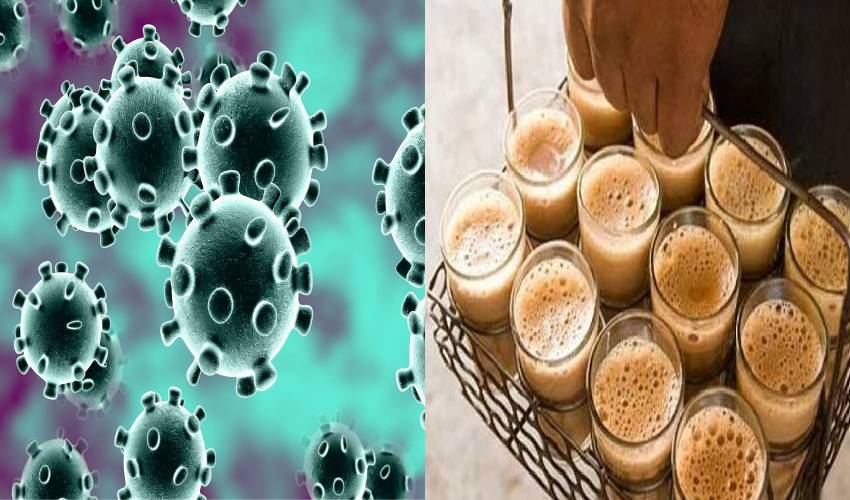 Coronavirus Positive Tea Selling Person Krishna District