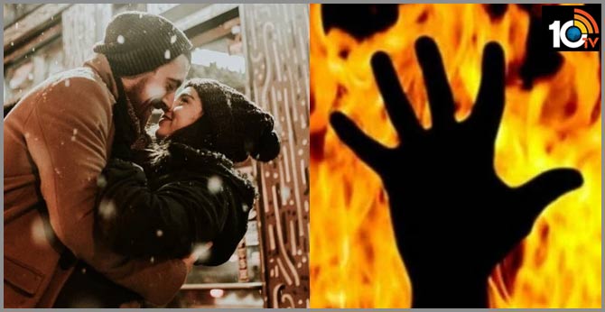 married woman set fire to lover