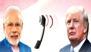 india pm Modi, america president donald Trump telephone conversation, talk on corona virus control
