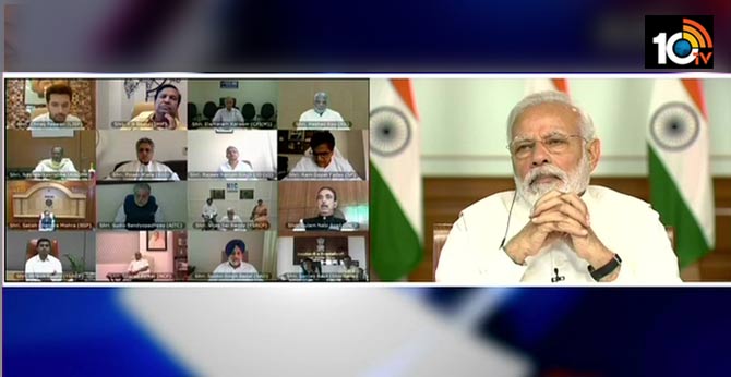 Coronavirus Crisis: PM Modi talks to all party leaders via video call
