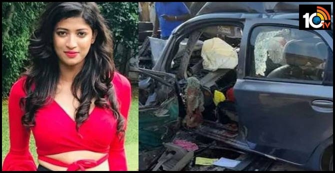 kannada tv actress mabina michael dies in road accident