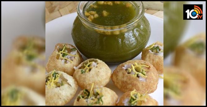 children get sick eating panipuri