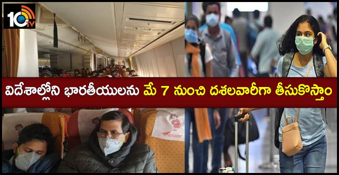 Government to facilitate return of Indians stranded abroad in a phased manner from May 7