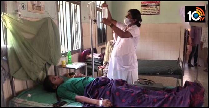 9 month pregnant nurse serving the people in karnataka Government Hospital