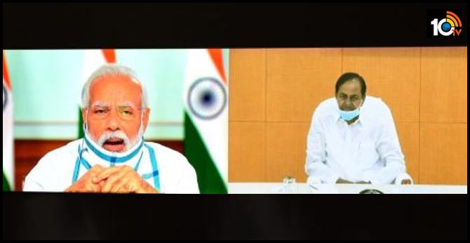 cm kcr on coronavirus vaccine with pm modi conference