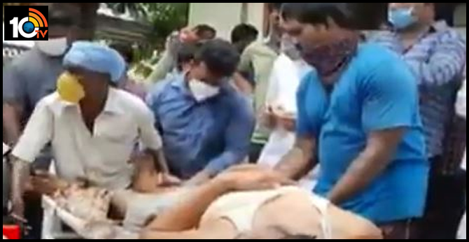 tdp senior leader car driver commits suicide