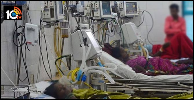 fire in hospital ventilator 5 corona patients die