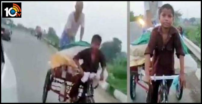 11-Year-Old Gets Parents Home Amidst Lockdown by Pedalling Tricycle Cart for 600 kms
