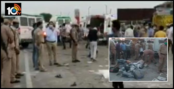 23 migrant workers killed Uttar Pradesh
