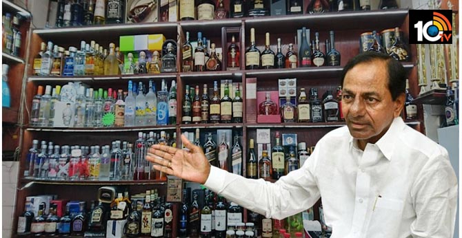 KCR gives clarity on Liquor sales in Telangana govt