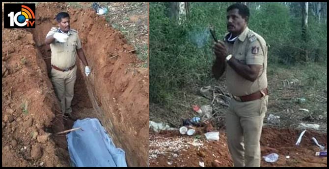 Karnataka Cop Buries Man Killed By Elephant As Family Refuses Body