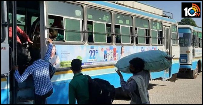 RTC బస్సులు తిరుగుతున్నాయ్.. తొలి రాష్ట్రం అదే RTC బస్సులు తిరుగుతున్నాయ్.. తొలి రాష్ట్రం అదే