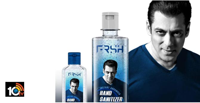 Salman Khan launches personal care brand FRSH, starts with sanitisers