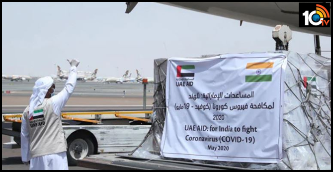 India Gets 7 Tons Of Medical Supply From UAE To Fight COVID-19