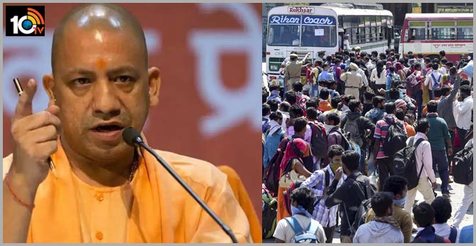 Yogi Government To Send 12,000 Buses To Bring Back Migrants From States