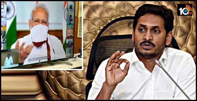 cm jagan key topics on coronavirus with pm modi conference