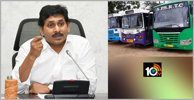 cm jagan decision on rtc bus services