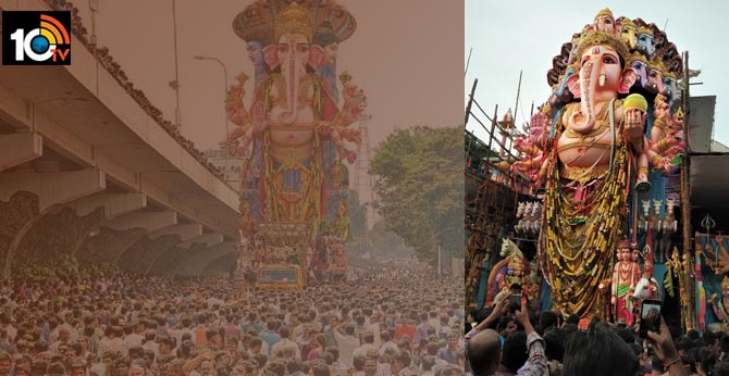 Karra Pooja for Lord Ganesha of Khairatabad
