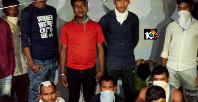 migrants workers were attacked by their  ontractor in rajastan
