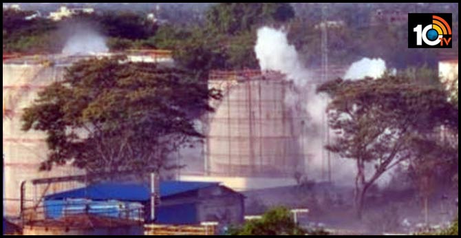 sytrene monomer gas leaked in visakha