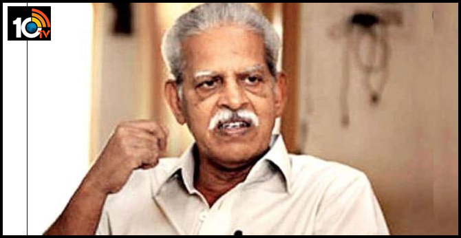 విరసం నేత వరవరరావుకు అస్వస్థత ..జేజే ఆస్పత్రికి తరలింపు విరసం నేత వరవరరావుకు అస్వస్థత ..జేజే ఆస్పత్రికి తరలింపు