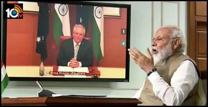 At virtual bilateral meet, India and Australia sign seven agreement