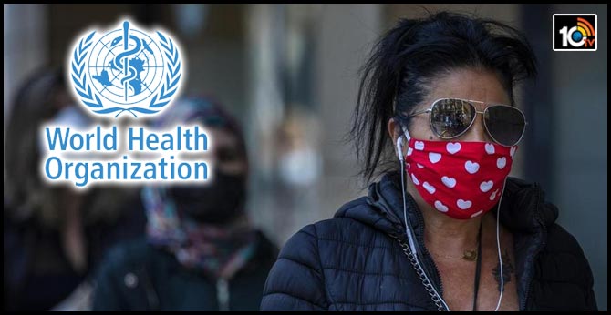 Coronavirus: WHO advises to wear masks in public areas