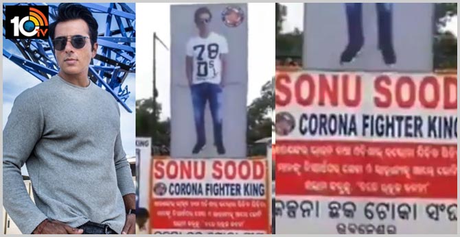 fans honour corona fighter king sonusood