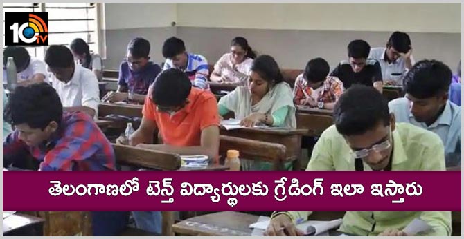 grading process for tenth class students in telangana