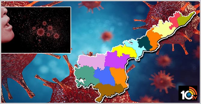 222 members get corona virus with one person in east godavari district