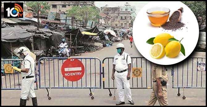 Bengal cops use mustard oil, lemon water to battle Covid, claim many recovered with remedies